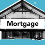 creative-collage-of-a-house-with-mortgage-theme-and-blue-background