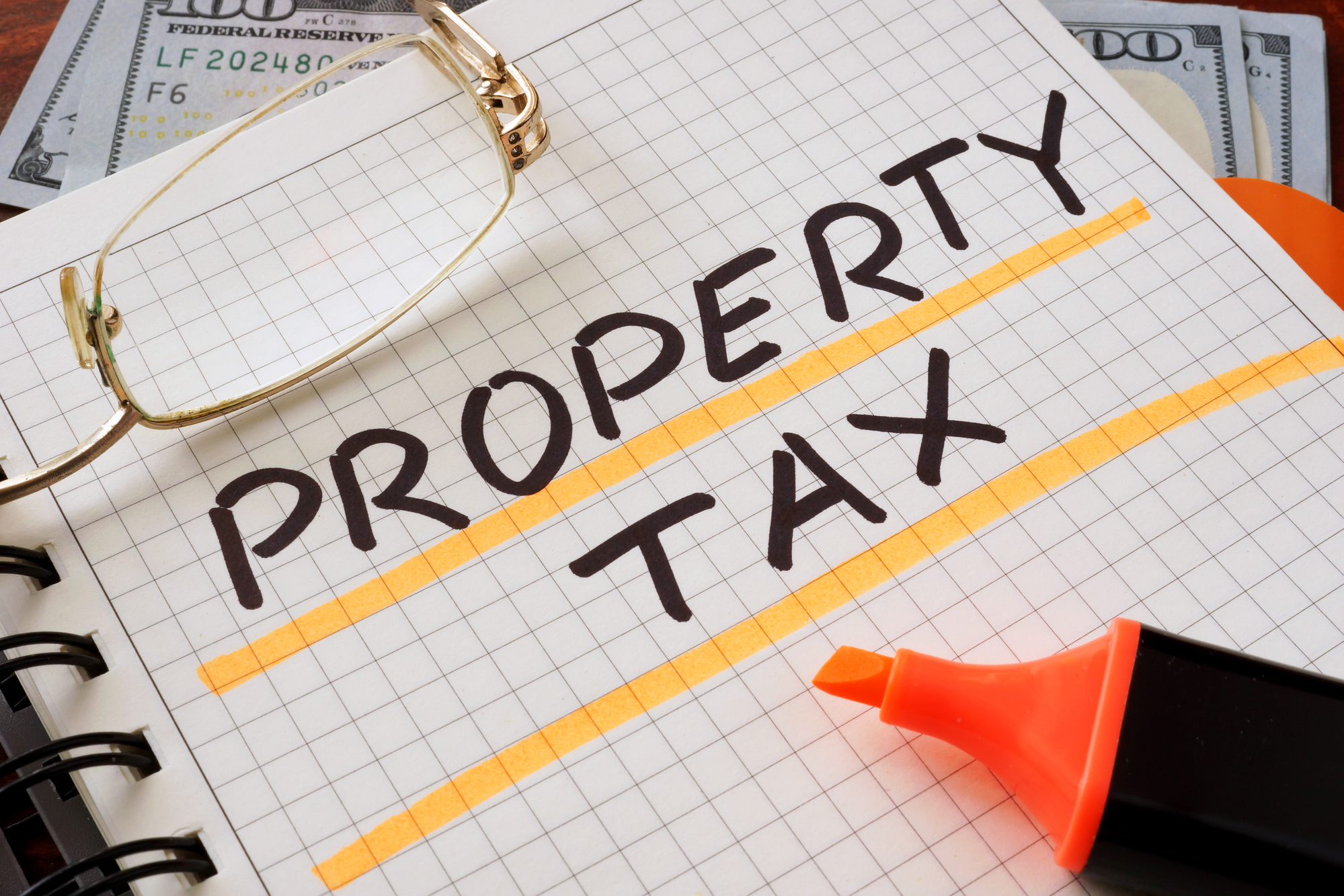 pay property taxes on land