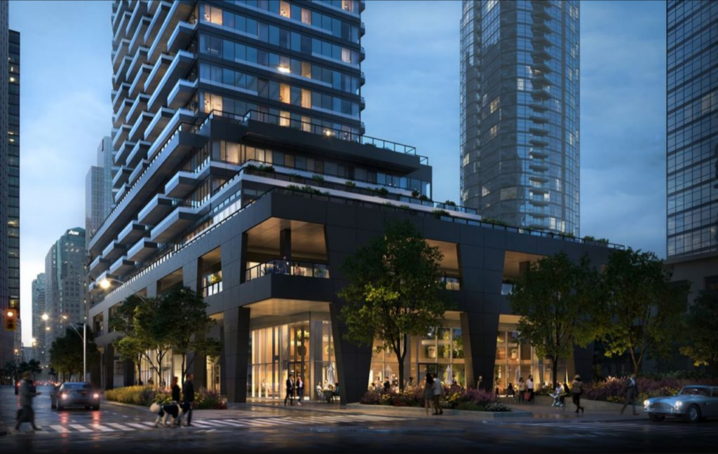 New Development in Toronto’s Downtown Waterfront Area